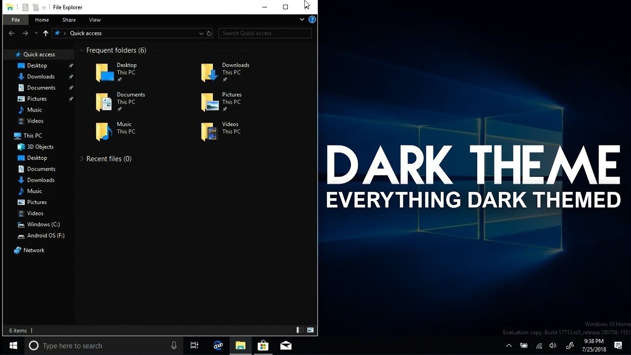 How To Enable Dark Mode For File Explorer