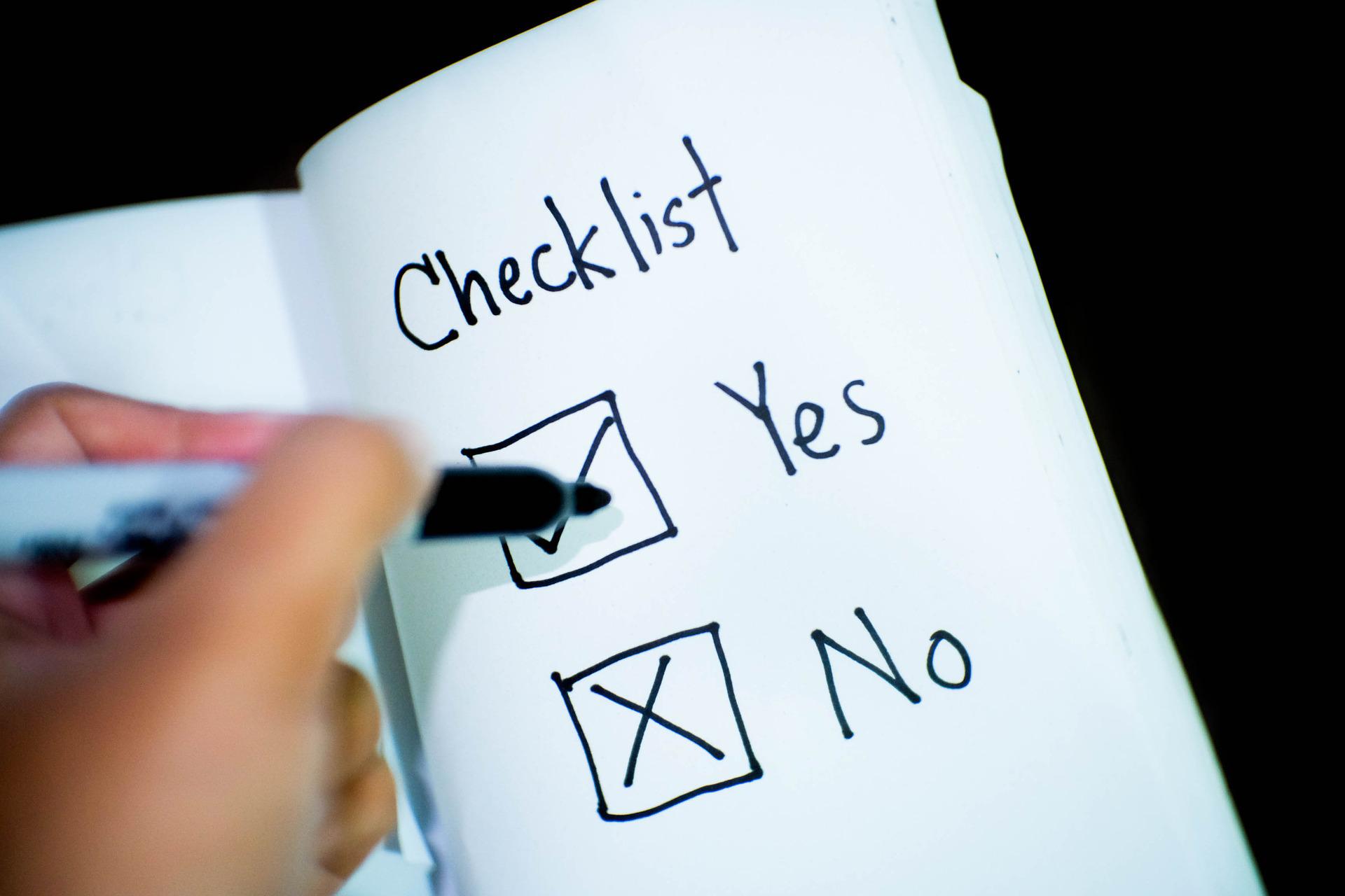 Important Checklist before a Hookup Date